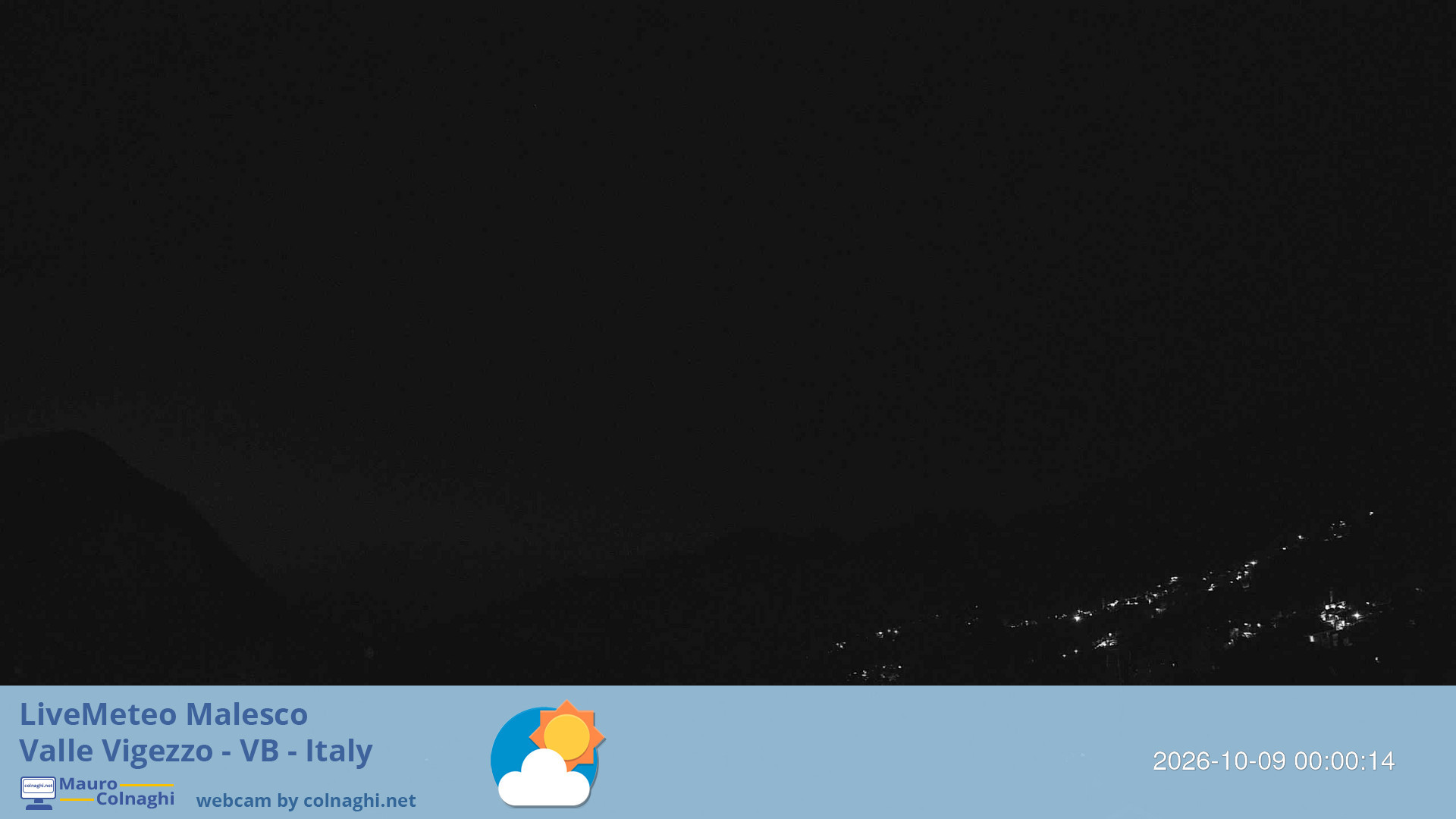 time-lapse frame, Malesco 2 webcam