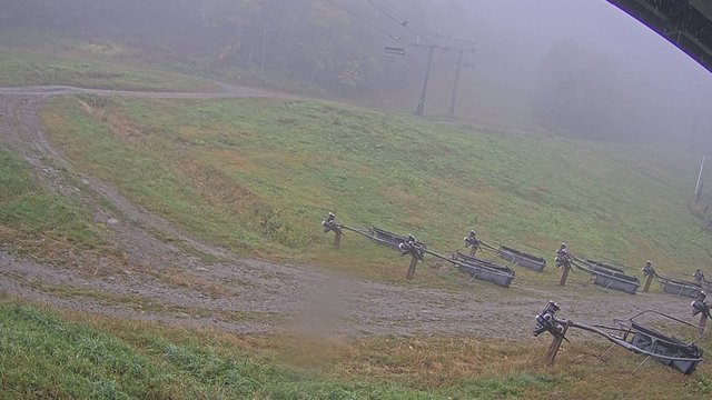 view from Sugarbush North Ridge Lift on 2026-09-20
