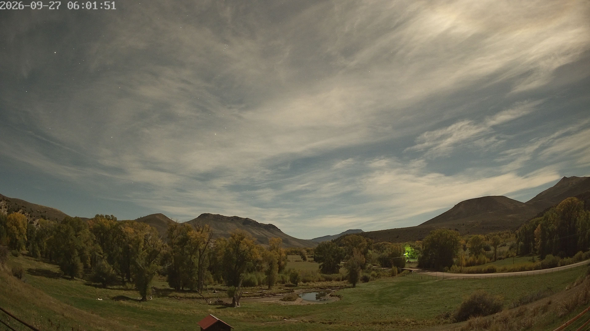 time-lapse frame, Sierra Madre Cam webcam