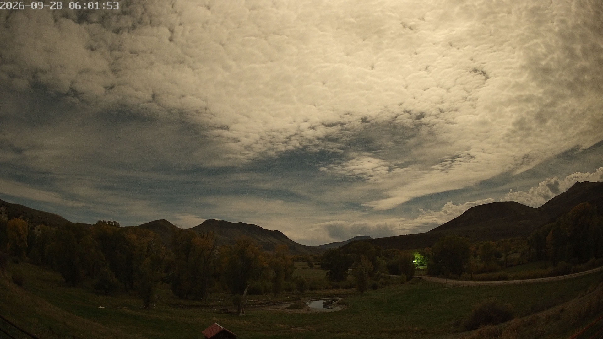 time-lapse frame, Sierra Madre Cam webcam