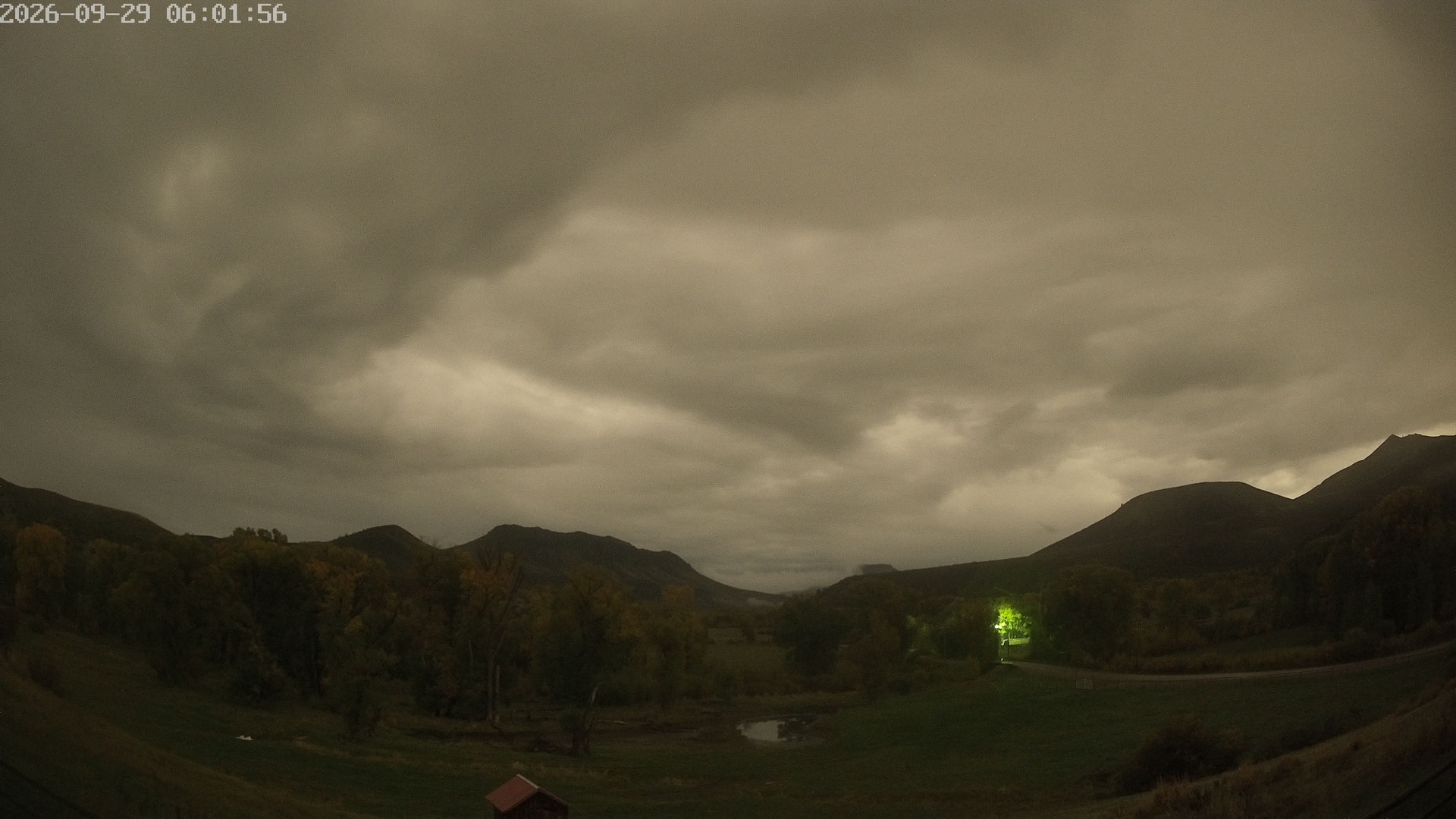 time-lapse frame, Sierra Madre Cam webcam