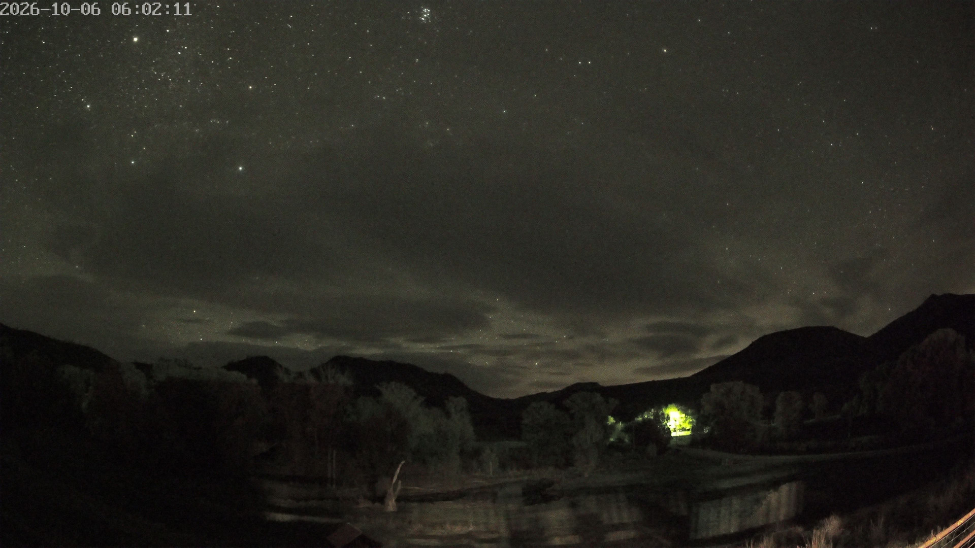 time-lapse frame, Sierra Madre Cam webcam