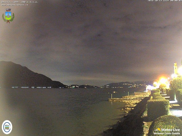 time-lapse frame, Ghiffa webcam