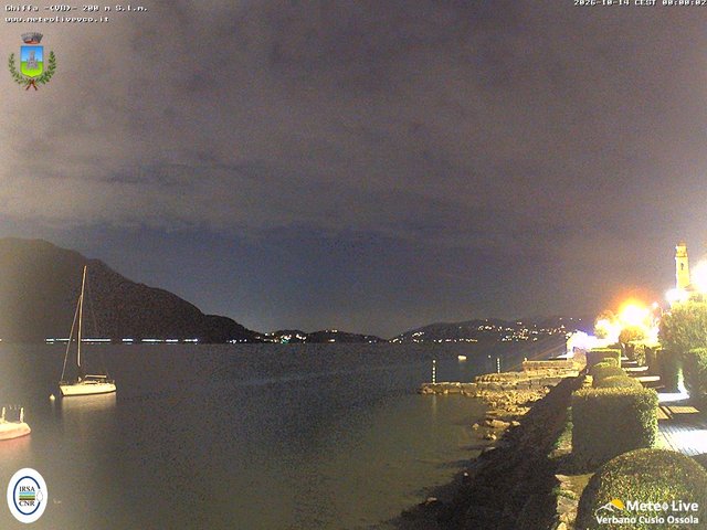 time-lapse frame, Ghiffa webcam