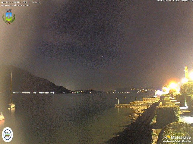 time-lapse frame, Ghiffa webcam