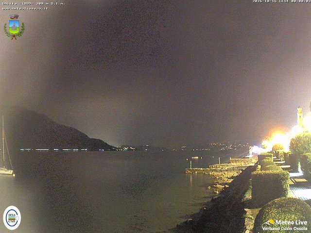 time-lapse frame, Ghiffa webcam