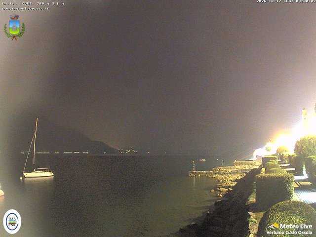 time-lapse frame, Ghiffa webcam