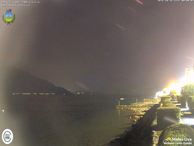 time-lapse frame, Ghiffa webcam