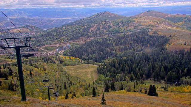 view from Deer Valley Empire Canyon Lodge on 2026-09-17