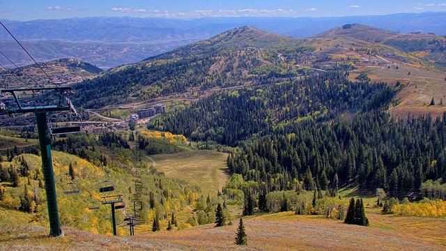 view from Deer Valley Empire Canyon Lodge on 2026-09-20