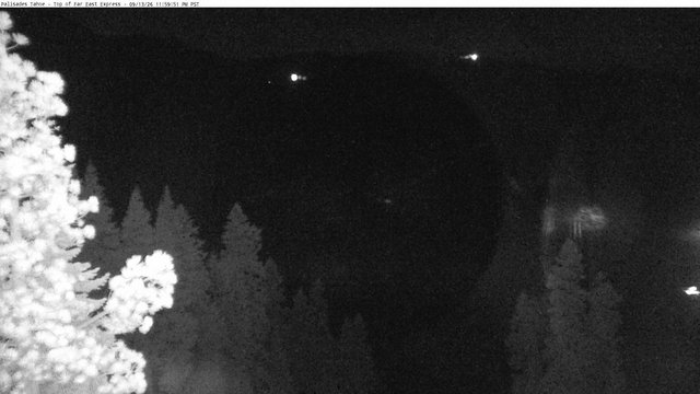 time-lapse frame, Palisades Far East webcam