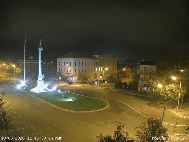 view from Monument Square Center on 2026-10-05