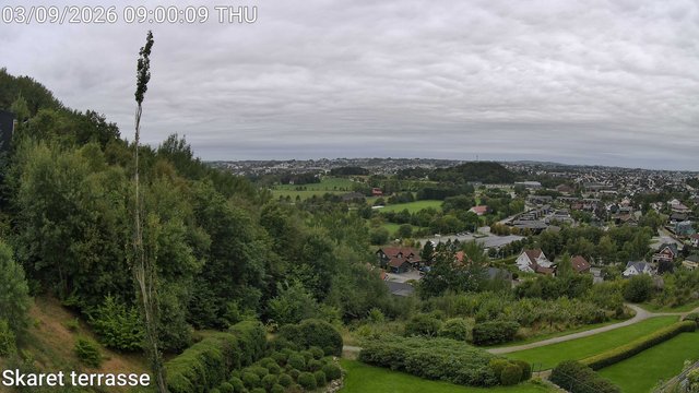 time-lapse frame, Skaret terrasse webcam