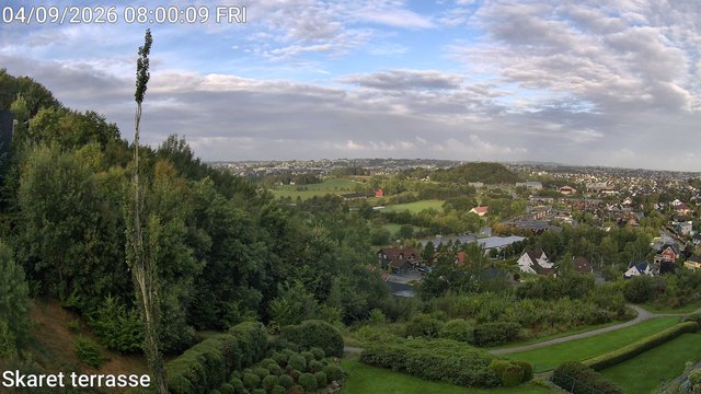 time-lapse frame, Skaret terrasse webcam