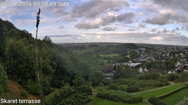 time-lapse frame, Skaret terrasse webcam