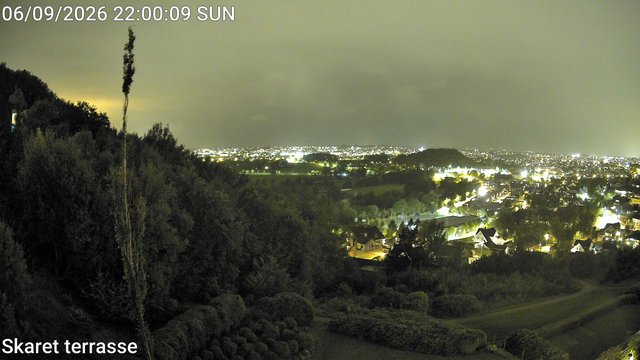 time-lapse frame, Skaret terrasse webcam