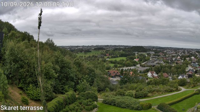 view from Skaret terrasse on 2026-09-10
