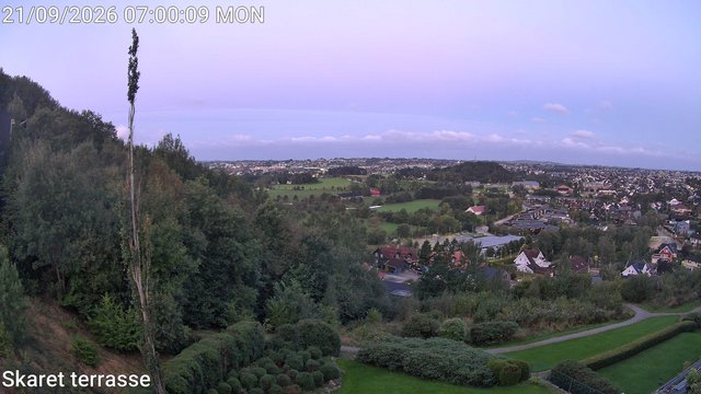 time-lapse frame, Skaret terrasse webcam