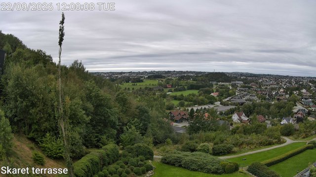 view from Skaret terrasse on 2026-09-22