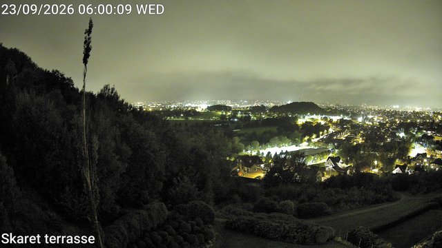 time-lapse frame, Skaret terrasse webcam
