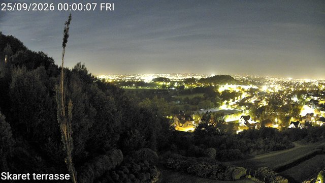time-lapse frame, Skaret terrasse webcam