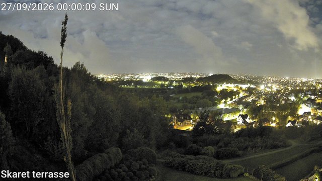 time-lapse frame, Skaret terrasse webcam
