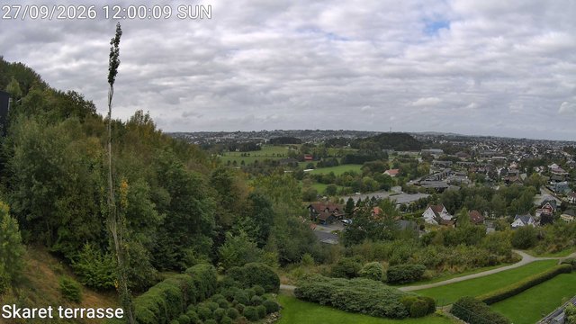 view from Skaret terrasse on 2026-09-27