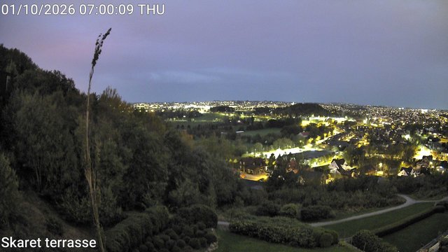 time-lapse frame, Skaret terrasse webcam