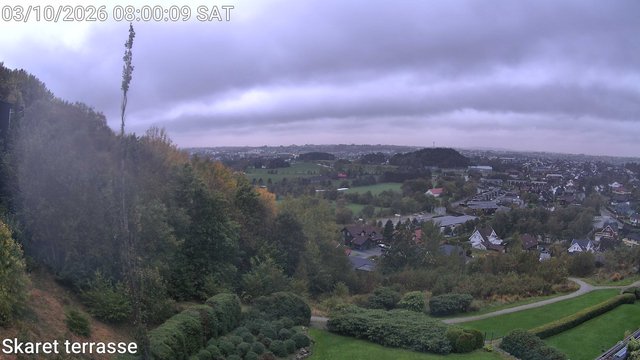 time-lapse frame, Skaret terrasse webcam