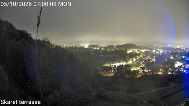 time-lapse frame, Skaret terrasse webcam