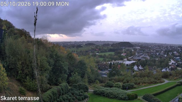 time-lapse frame, Skaret terrasse webcam