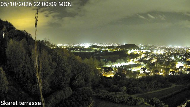 time-lapse frame, Skaret terrasse webcam