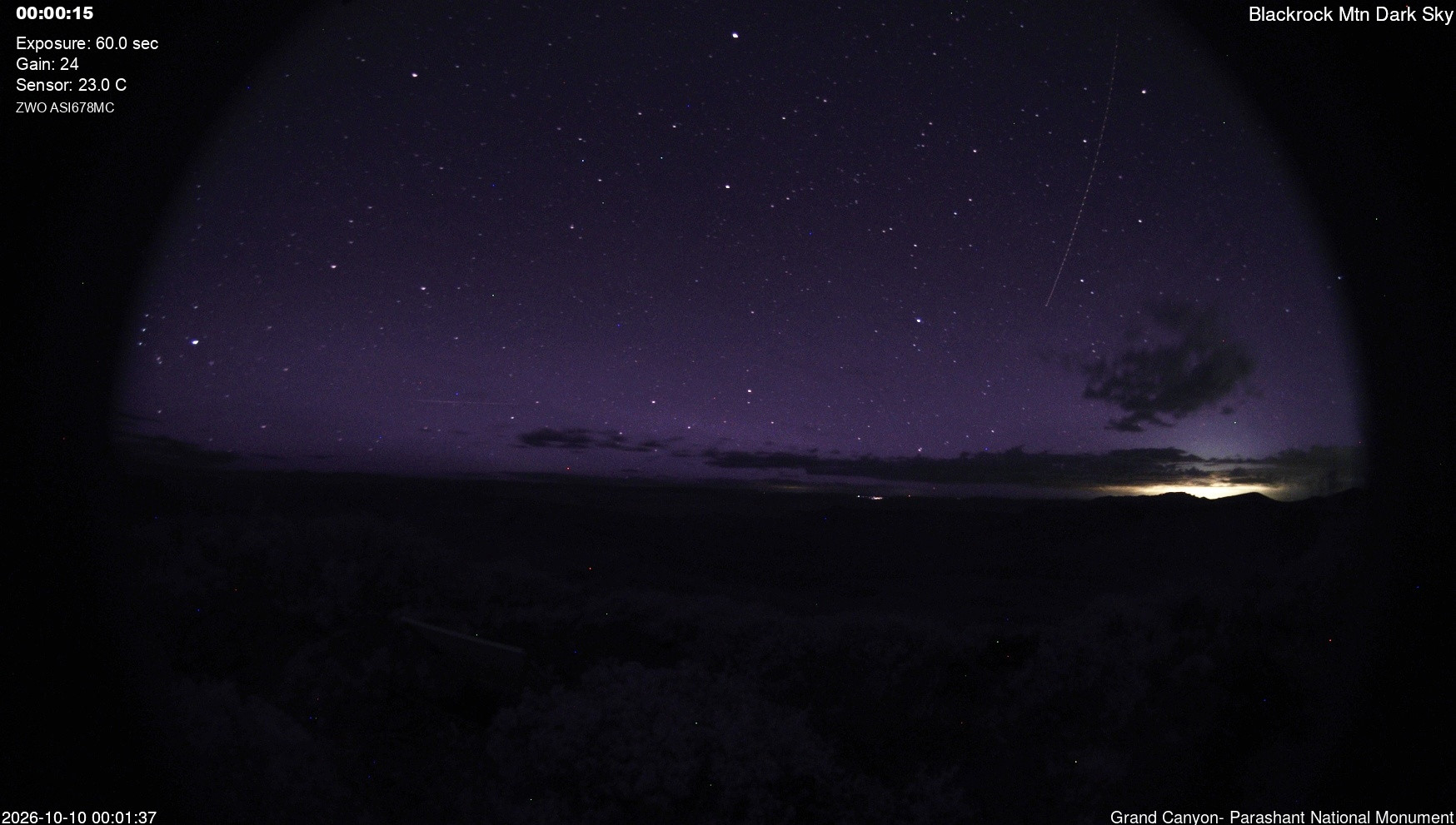 time-lapse frame, Blackrock - Dark Sky webcam