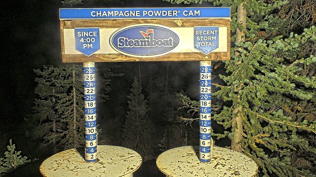 time-lapse frame, Steamboat Champagne Powder webcam