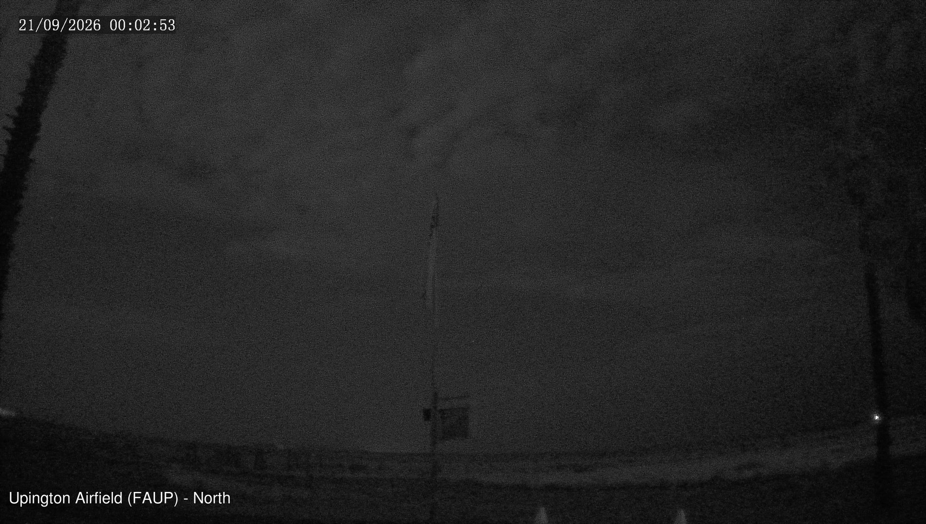 time-lapse frame, FAUP (Upington) webcam