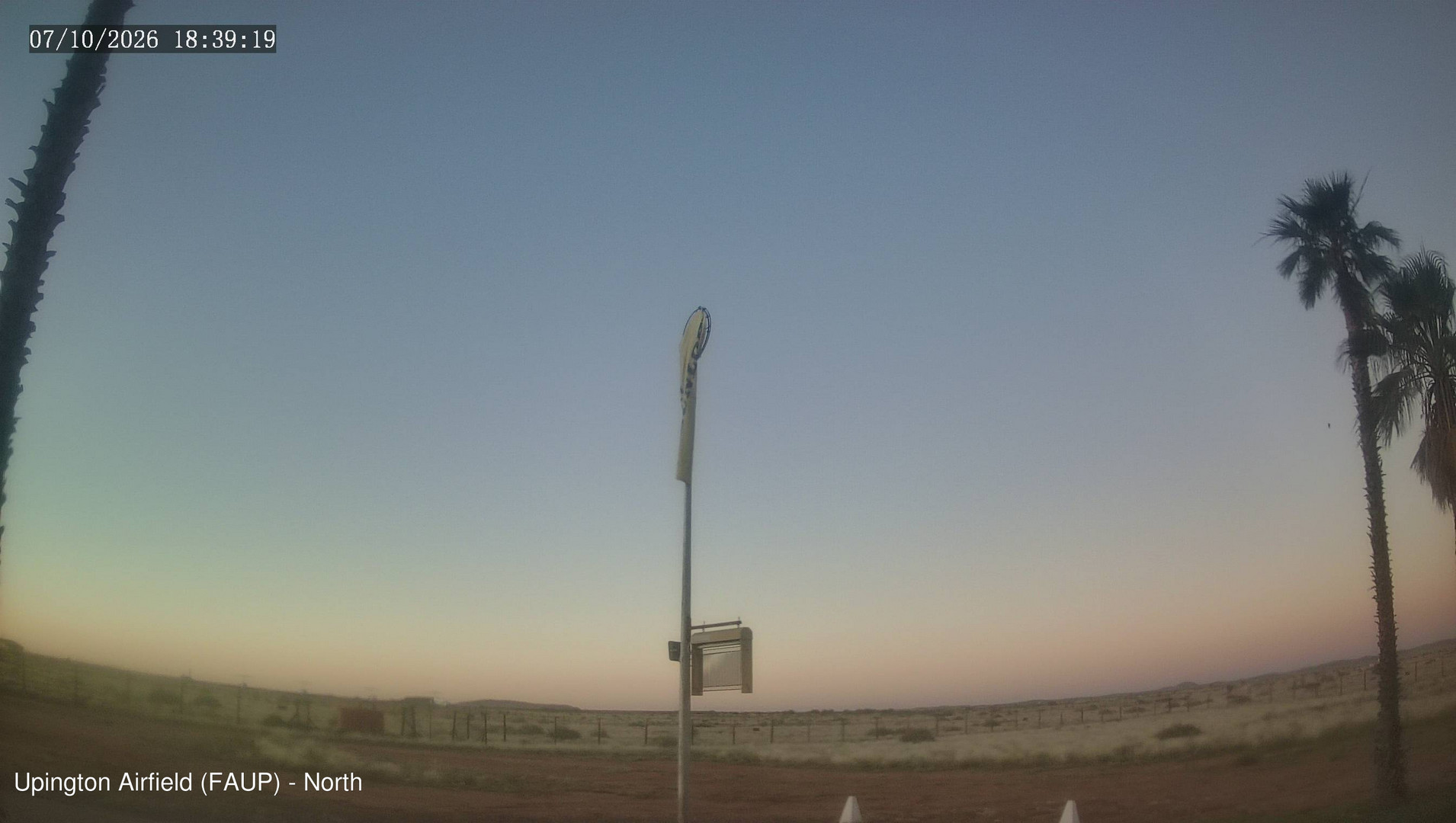 view from FAUP (Upington) on 2026-10-07