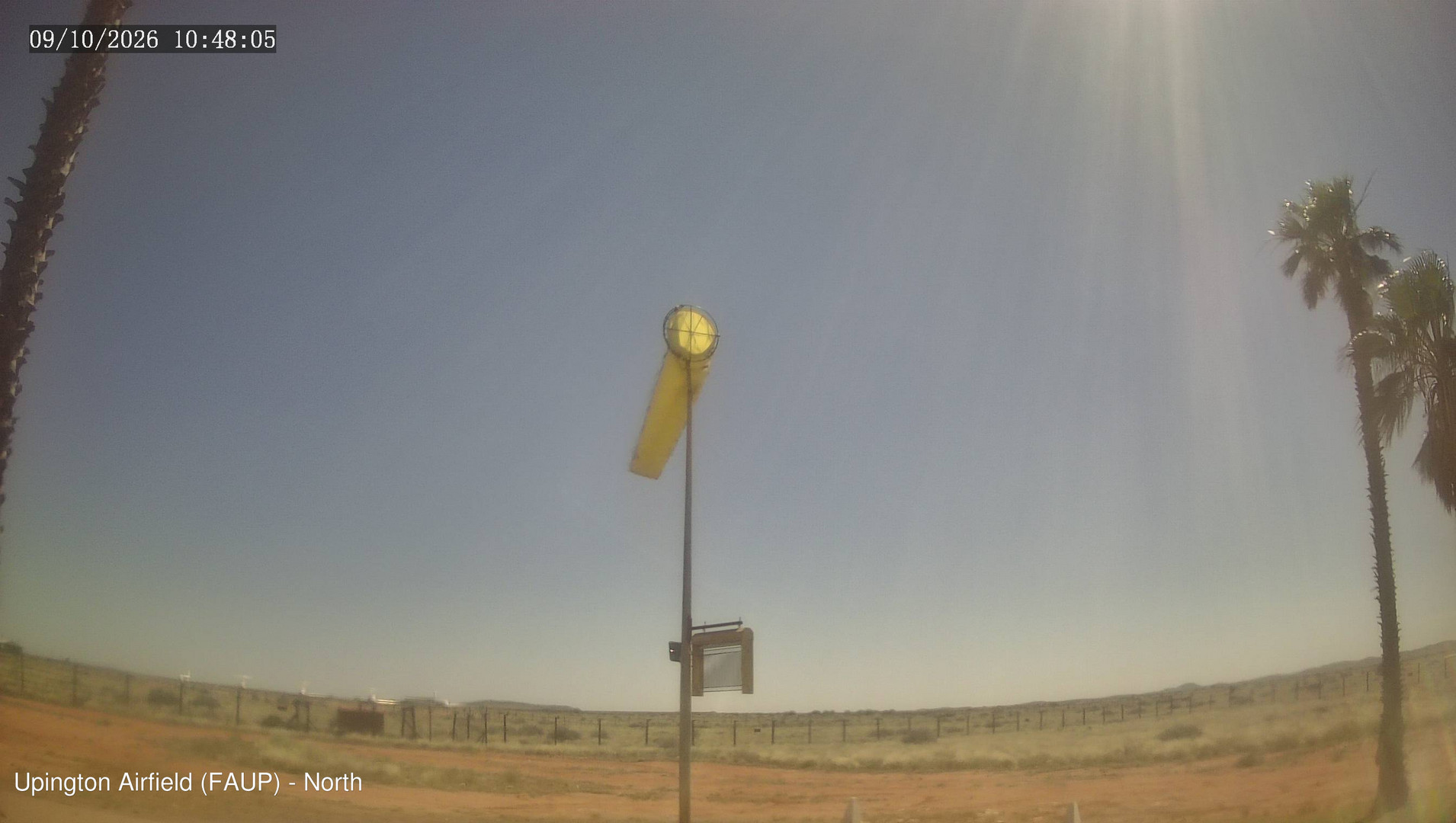 time-lapse frame, FAUP (Upington) webcam