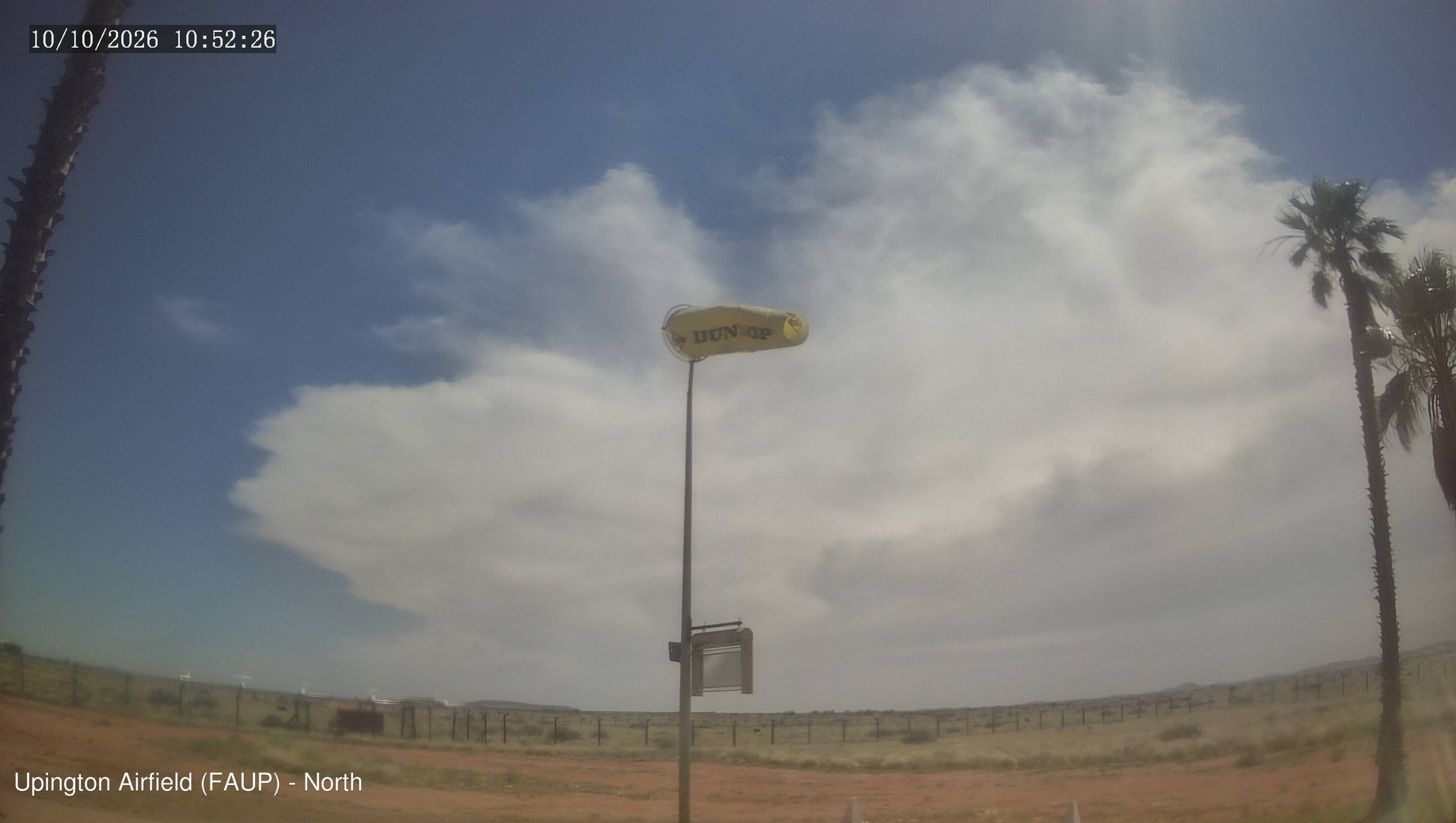 time-lapse frame, FAUP (Upington) webcam