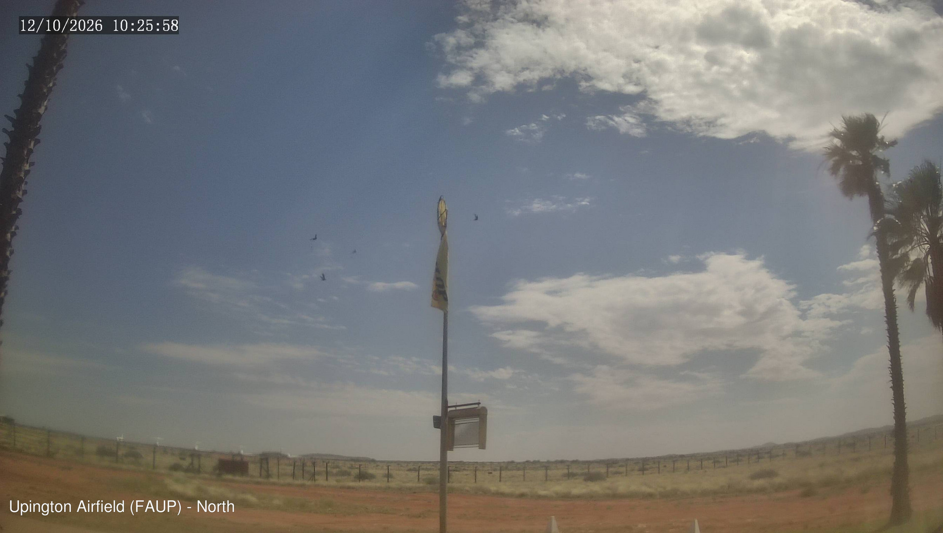 time-lapse frame, FAUP (Upington) webcam