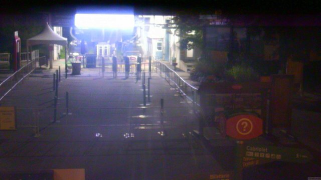time-lapse frame, Tremblant Base Sud webcam