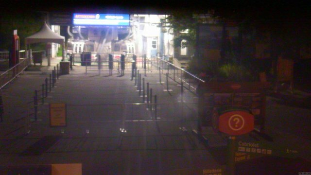 time-lapse frame, Tremblant Base Sud webcam