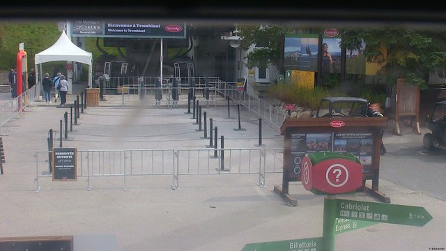 view from Tremblant Base Sud on 2026-09-15