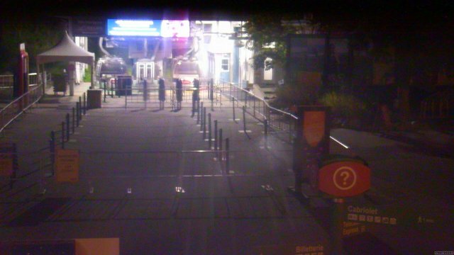 time-lapse frame, Tremblant Base Sud webcam