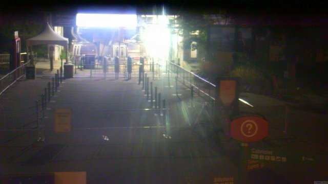 time-lapse frame, Tremblant Base Sud webcam