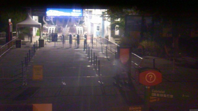 time-lapse frame, Tremblant Base Sud webcam