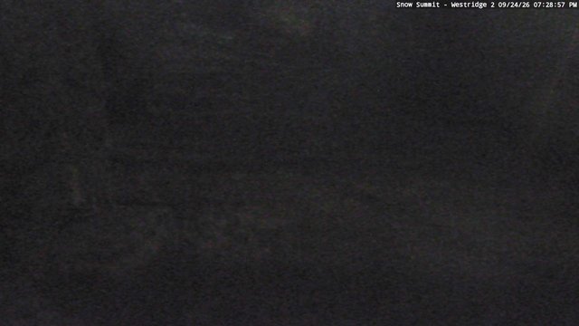 time-lapse frame, Snow Summit West Ridge webcam