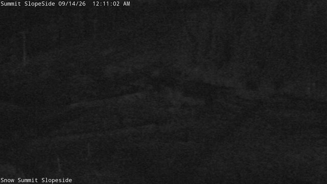 time-lapse frame, Snow Summit Slopeside webcam