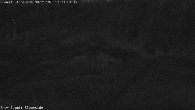 time-lapse frame, Snow Summit Slopeside webcam