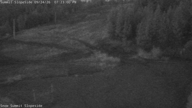 time-lapse frame, Snow Summit Slopeside webcam