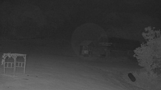 time-lapse frame, Sugarbush Slide Brook Lift webcam